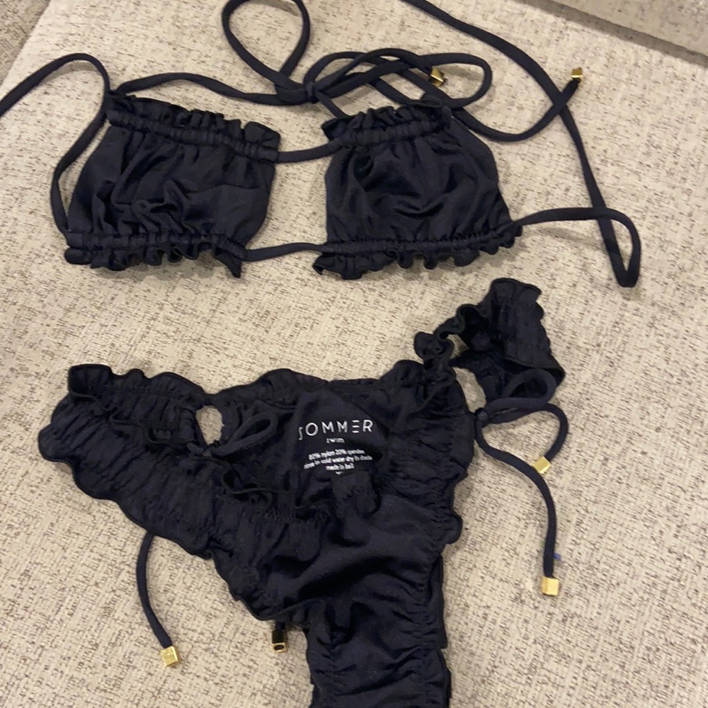 Sommer black swim suit